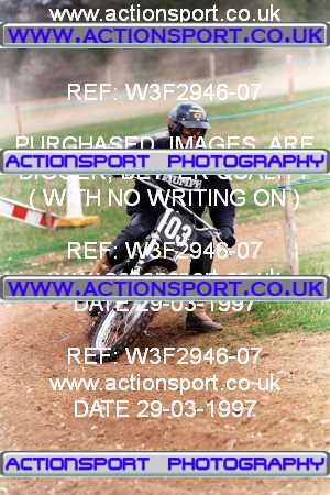 Photo: W3F2946-07 ActionSport Photography 29/03/1997 Pre 65 MC Classic Scramble - Beaconsfield  _5_500CCSportingClass #103