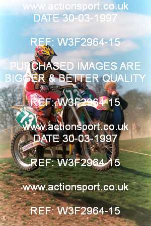Photo: W3F2964-15 ActionSport Photography 30/03/1997 AMCA Redditch Bears MXC - Peplars Farm _6_250Seniors #73