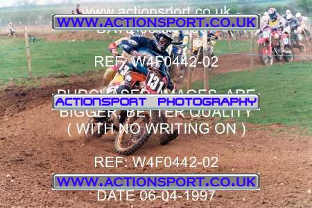 Photo: W4F0442-02 ActionSport Photography 06/04/1997 AMCA Shepshed MCC - Wymeswold _5_JuniorsGroup3 #9990
