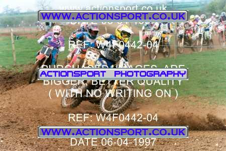 Photo: W4F0442-04 ActionSport Photography 06/04/1997 AMCA Shepshed MCC - Wymeswold _5_JuniorsGroup3 #9990