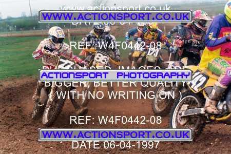 Photo: W4F0442-08 ActionSport Photography 06/04/1997 AMCA Shepshed MCC - Wymeswold _5_JuniorsGroup3 #9990