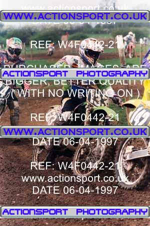 Photo: W4F0442-21 ActionSport Photography 06/04/1997 AMCA Shepshed MCC - Wymeswold _5_JuniorsGroup3 #133
