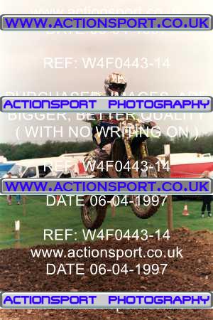 Photo: W4F0443-14 ActionSport Photography 06/04/1997 AMCA Shepshed MCC - Wymeswold _5_JuniorsGroup3 #133