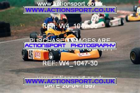 Photo: W4_1047-30 ActionSport Photography 20/04/1997 Shenington Kart Club _7_100B #46