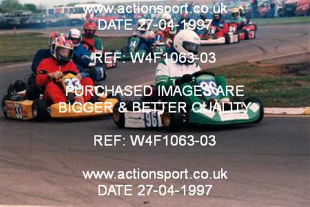 Photo: W4F1063-03 ActionSport Photography 27/04/1997 Dunkeswell Kart Club _3_FormulaBlue #33