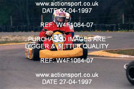 Photo: W4F1064-07 ActionSport Photography 27/04/1997 Dunkeswell Kart Club _3_FormulaBlue #33