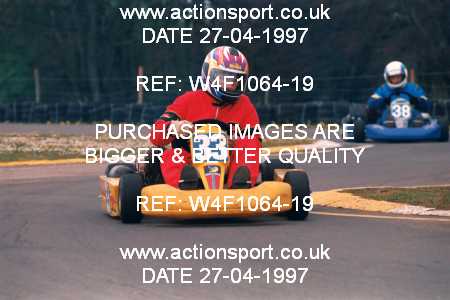 Photo: W4F1064-19 ActionSport Photography 27/04/1997 Dunkeswell Kart Club _3_FormulaBlue #33