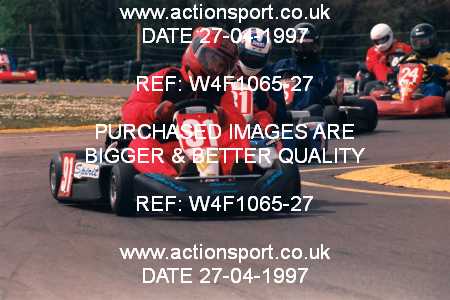 Photo: W4F1065-27 ActionSport Photography 27/04/1997 Dunkeswell Kart Club _4_SeniorTKM #91