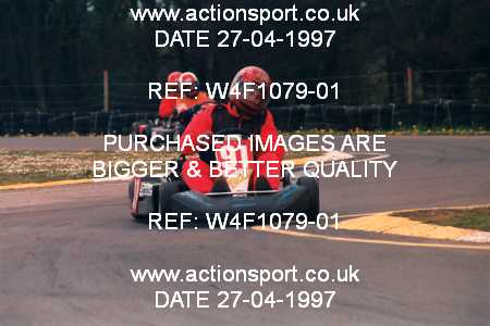 Photo: W4F1079-01 ActionSport Photography 27/04/1997 Dunkeswell Kart Club _4_SeniorTKM #91