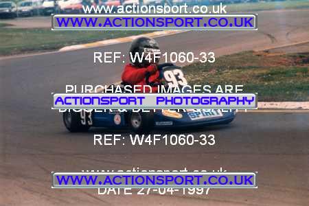 Photo: W4F1060-33 ActionSport Photography 27/04/1997 Dunkeswell Kart Club _2_JuniorTKM #93