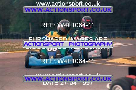 Photo: W4F1064-11 ActionSport Photography 27/04/1997 Dunkeswell Kart Club _3_FormulaBlue #89