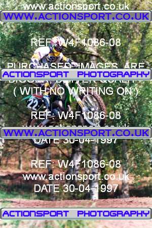 Photo: W4F1086-08 ActionSport Photography 30/04/1997 Kawasaki Track Day - Hawkstone Park _3_125s-250s #22