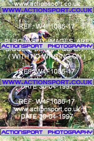 Photo: W4F1086-17 ActionSport Photography 30/04/1997 Kawasaki Track Day - Hawkstone Park _3_125s-250s #22