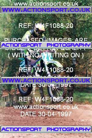 Photo: W4F1088-20 ActionSport Photography 30/04/1997 Kawasaki Track Day - Hawkstone Park _3_125s-250s #22