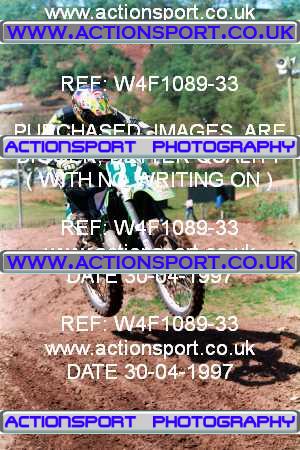 Photo: W4F1089-33 ActionSport Photography 30/04/1997 Kawasaki Track Day - Hawkstone Park _3_125s-250s #22