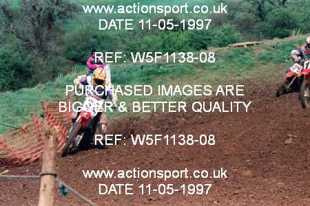 Photo: W5F1138-08 ActionSport Photography 11/05/1997 AMCA Marshfield MXC [125 250 750cc Championships] - Marshfield _2_250Championship #32