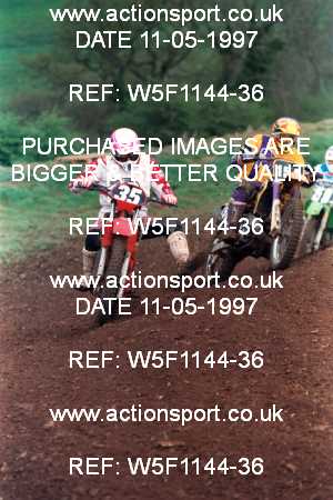 Photo: W5F1144-36 ActionSport Photography 11/05/1997 AMCA Marshfield MXC [125 250 750cc Championships] - Marshfield _4_JuniorsUnlimited #35