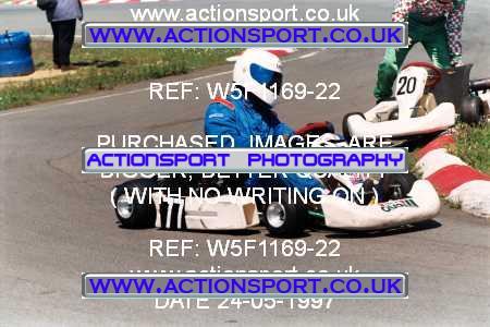 Photo: W5F1169-22 ActionSport Photography 24/05/1997 Camberley Kart Club - Blackbushe _5_100B_100C_Yamaha #77