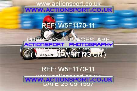 Photo: W5F1170-11 ActionSport Photography 25/05/1997 Birmingham Wheels Kart Club _2_ProKarts #15