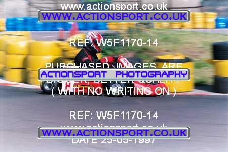 Photo: W5F1170-14 ActionSport Photography 25/05/1997 Birmingham Wheels Kart Club _2_ProKarts #8