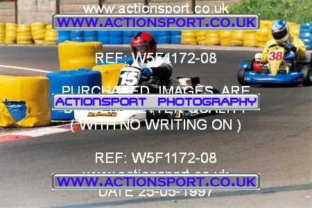 Photo: W5F1172-08 ActionSport Photography 25/05/1997 Birmingham Wheels Kart Club _2_ProKarts #15