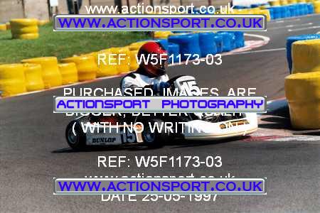 Photo: W5F1173-03 ActionSport Photography 25/05/1997 Birmingham Wheels Kart Club _2_ProKarts #15