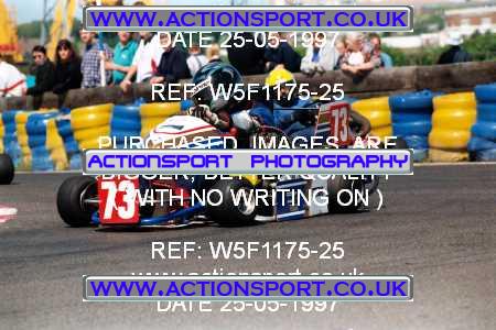 Photo: W5F1175-25 ActionSport Photography 25/05/1997 Birmingham Wheels Kart Club _4_210National #73