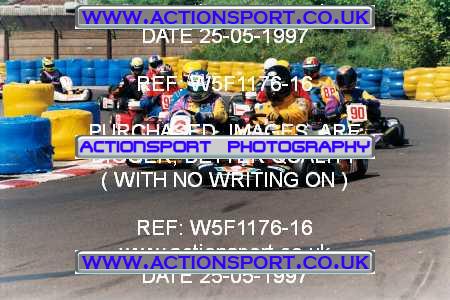 Photo: W5F1176-16 ActionSport Photography 25/05/1997 Birmingham Wheels Kart Club _2_ProKarts #9990