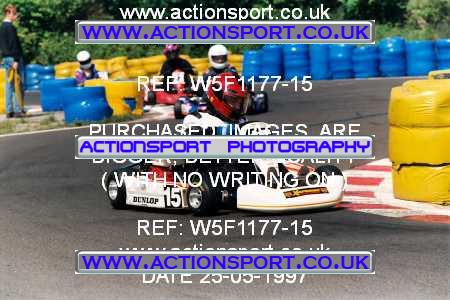 Photo: W5F1177-15 ActionSport Photography 25/05/1997 Birmingham Wheels Kart Club _2_ProKarts #15