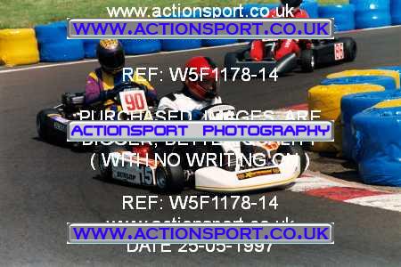 Photo: W5F1178-14 ActionSport Photography 25/05/1997 Birmingham Wheels Kart Club _2_ProKarts #15