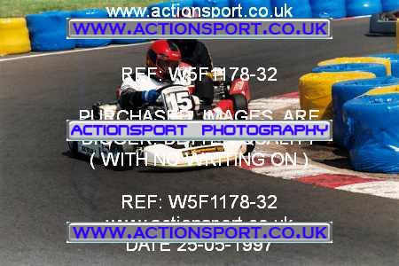Photo: W5F1178-32 ActionSport Photography 25/05/1997 Birmingham Wheels Kart Club _2_ProKarts #15