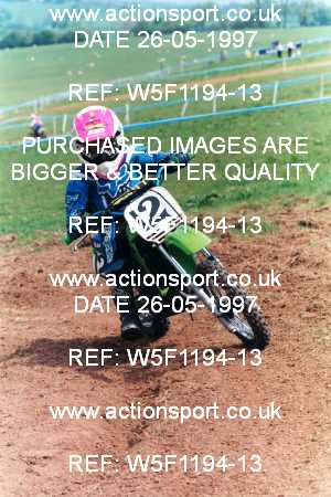 Photo: W5F1194-13 ActionSport Photography 26/05/1997 Sandwell Heathens SSC - Lower Bronden  _4_Autos #12