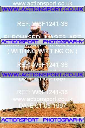 Photo: W6F1241-36 ActionSport Photography 01/06/1997 BSMA National Coventry Junior MXC - Long Buckby _3_100s #11