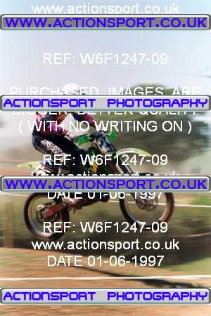Photo: W6F1247-09 ActionSport Photography 01/06/1997 BSMA National Coventry Junior MXC - Long Buckby _5_AMX #21
