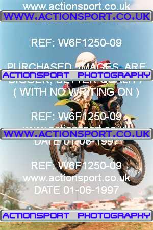 Photo: W6F1250-09 ActionSport Photography 01/06/1997 BSMA National Coventry Junior MXC - Long Buckby _5_AMX #21