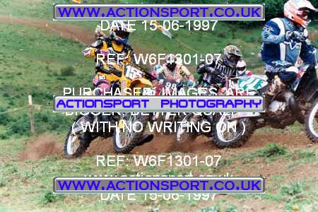 Photo: W6F1301-07 ActionSport Photography 15/06/1997 AMCA Stroud & District MC - Horsley _2_JuniorsGroup1 #98