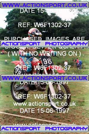 Photo: W6F1302-37 ActionSport Photography 15/06/1997 AMCA Stroud & District MC - Horsley _2_JuniorsGroup1 #98