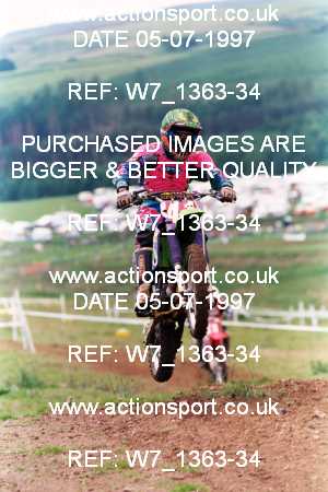 Photo: W7_1363-34 ActionSport Photography 05/07/1997 BSMA National South Wales SSC - Ynysybwl _2_80s #141