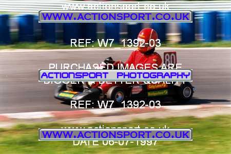 Photo: W7_1392-03 ActionSport Photography 06/07/1997 Clay Pigeon Kart Club _1_SeniorTKM #80