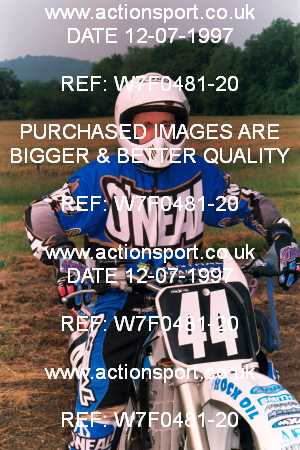 Photo: W7F0481-20 ActionSport Photography 12/07/1997 Severn Valley SSC All British - Maisemore  _1_Experts #44