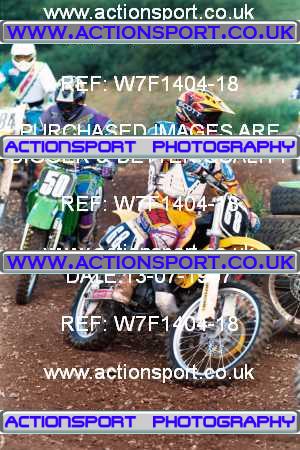 Photo: W7F1404-18 ActionSport Photography 13/07/1997 AMCA Marshfield MXC  _1_250Juniors #68