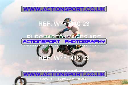 Photo: W7F1410-23 ActionSport Photography 13/07/1997 AMCA Marshfield MXC  _3_125Experts #74