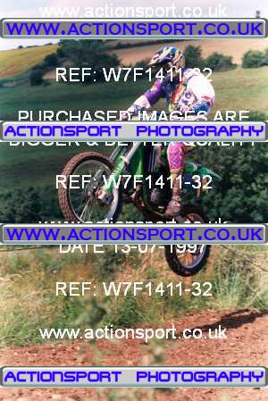 Photo: W7F1411-32 ActionSport Photography 13/07/1997 AMCA Marshfield MXC  _3_125Experts #74