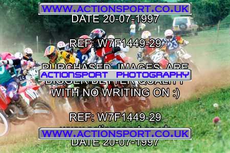 Photo: W7F1449-29 ActionSport Photography 20/07/1997 AMCA Street Tor West MC [Junior Team Race] - Launcherley _3_JuniorsTeamRace #29