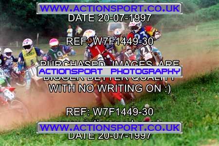 Photo: W7F1449-30 ActionSport Photography 20/07/1997 AMCA Street Tor West MC [Junior Team Race] - Launcherley _3_JuniorsTeamRace #29