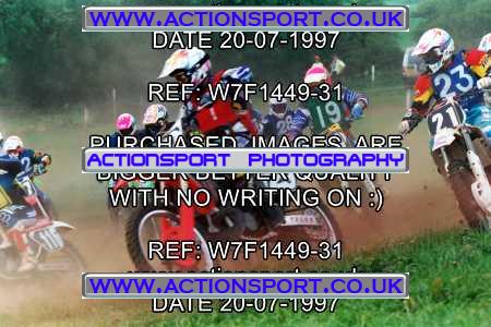 Photo: W7F1449-31 ActionSport Photography 20/07/1997 AMCA Street Tor West MC [Junior Team Race] - Launcherley _3_JuniorsTeamRace #29