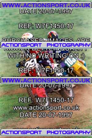 Photo: W7F1450-17 ActionSport Photography 20/07/1997 AMCA Street Tor West MC [Junior Team Race] - Launcherley _3_JuniorsTeamRace #29
