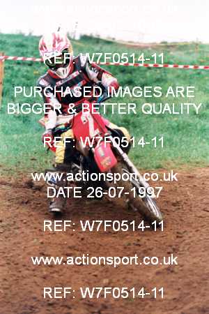 Photo: W7F0514-11 ActionSport Photography 26/07/1997 Corsham SSC Masters of Motocross _3_80s #2