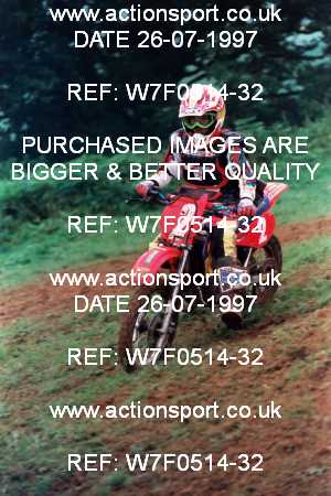 Photo: W7F0514-32 ActionSport Photography 26/07/1997 Corsham SSC Masters of Motocross _3_80s #2
