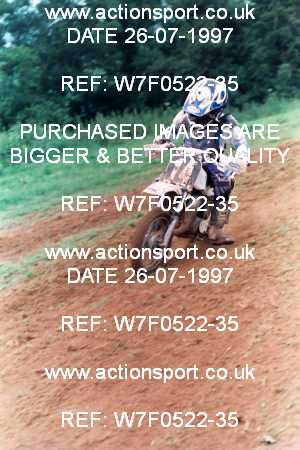 Photo: W7F0522-35 ActionSport Photography 26/07/1997 Corsham SSC Masters of Motocross _2_60s #14